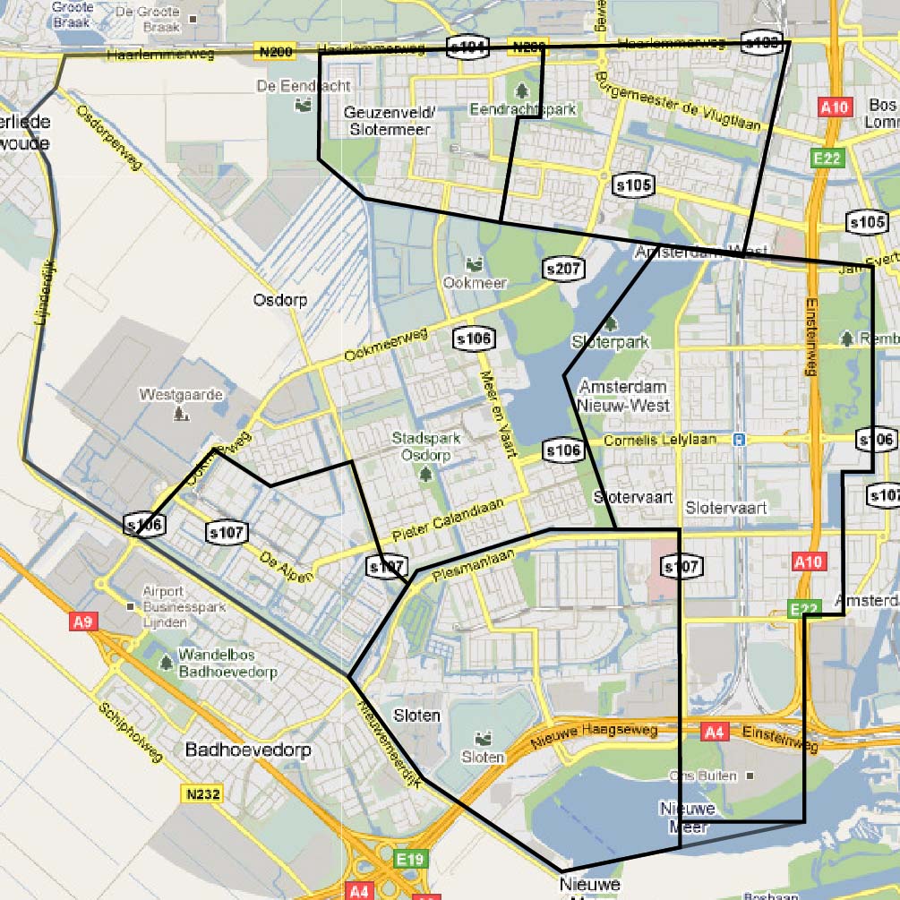 Wijken in Nieuw-West