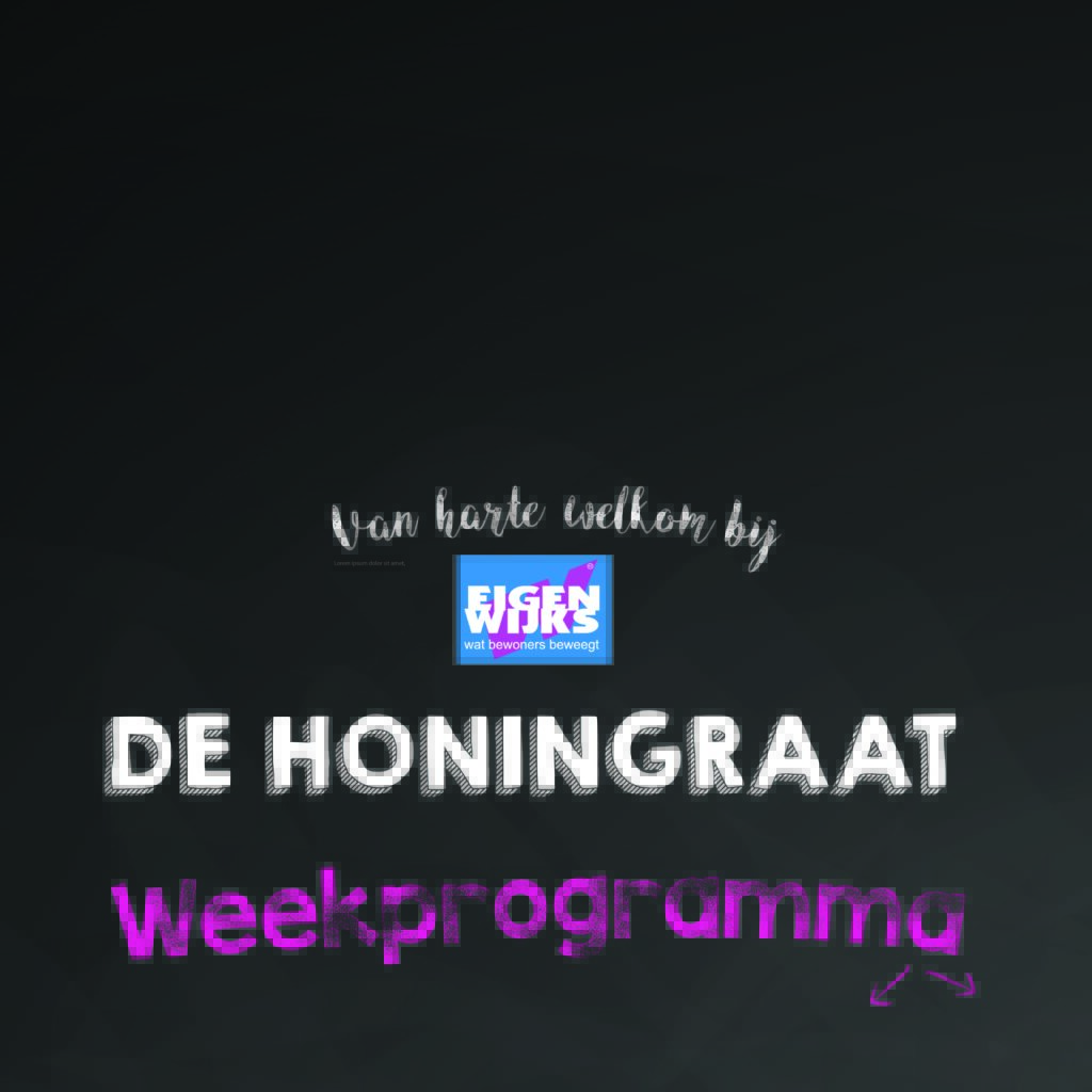 Weekprogramma De Honingraat